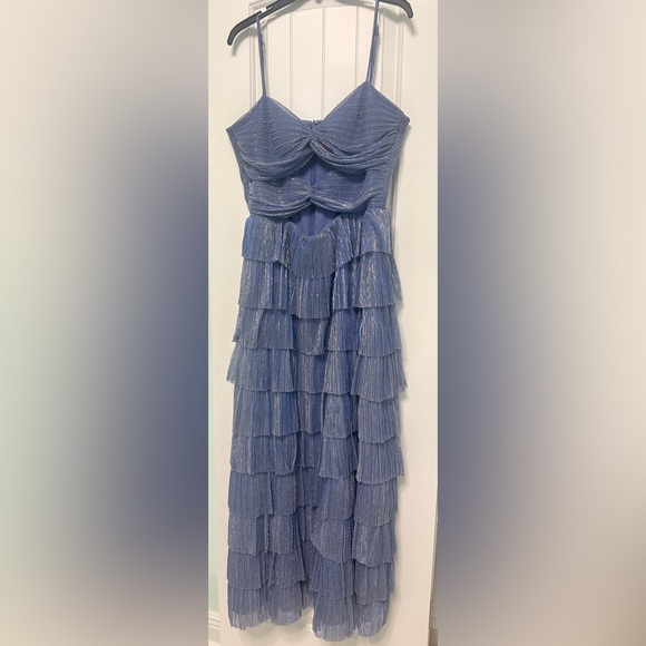 Gianni bini dress in chambray